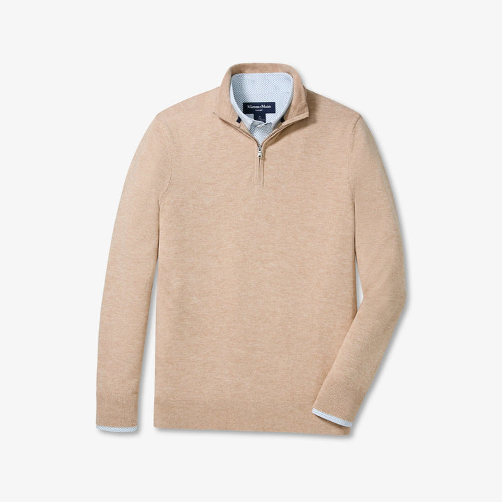 Heritage Quarter Zip - Khaki