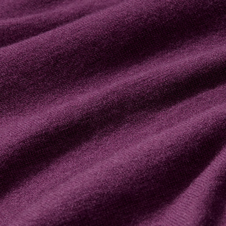 Heritage Quarter Zip - Eggplant