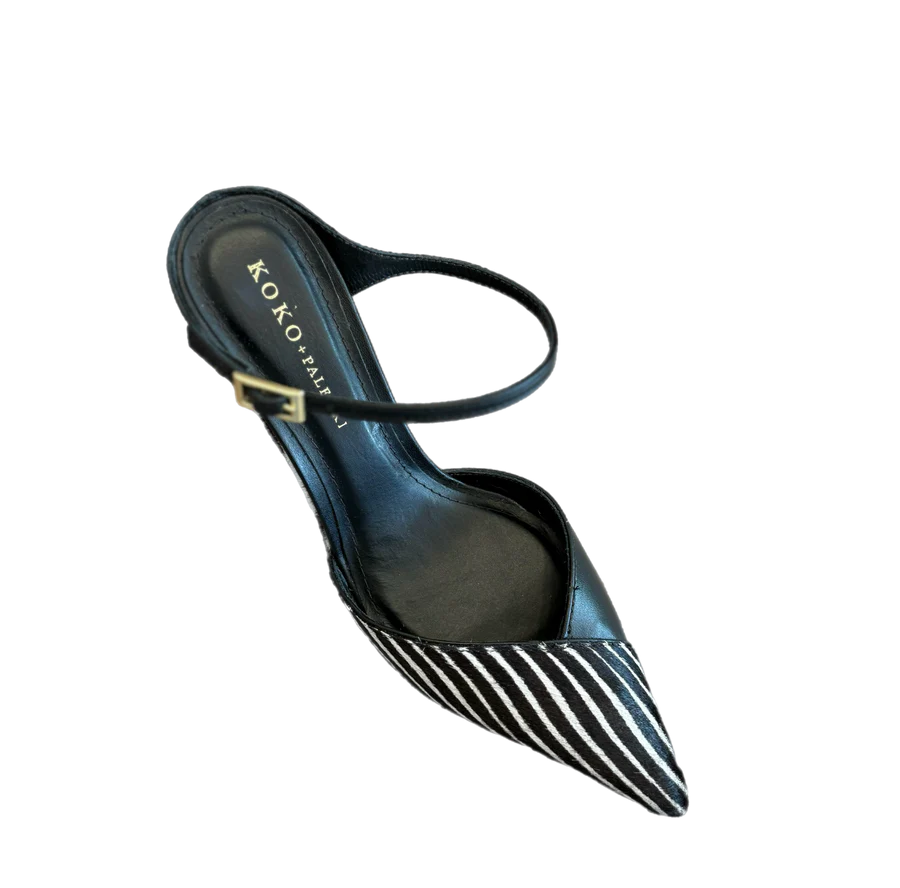 Paxton - Zebra Calf Hair