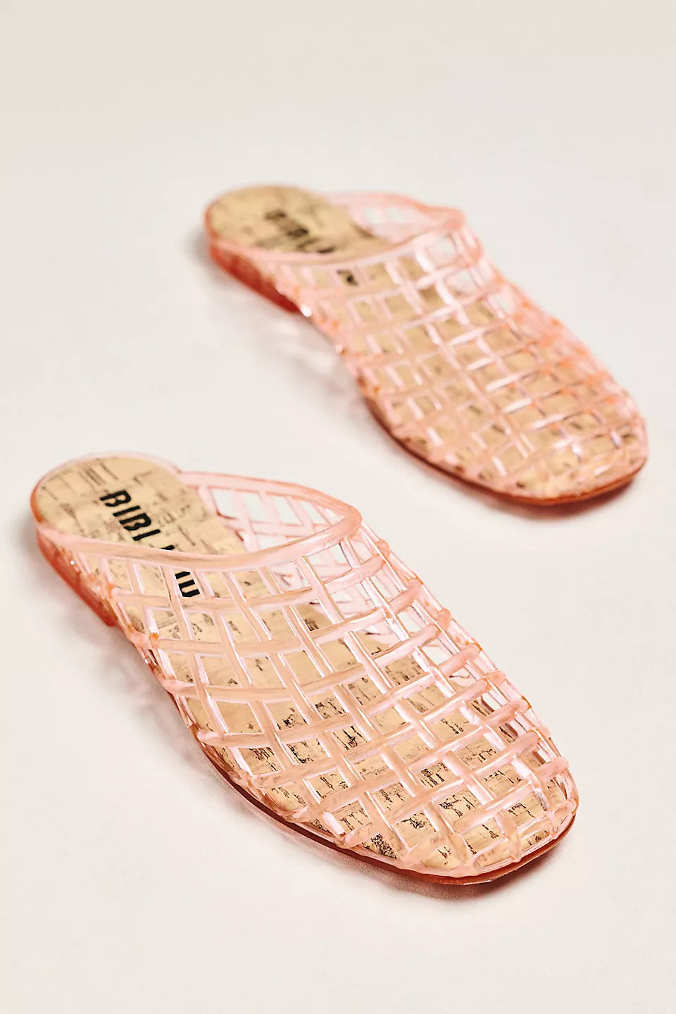 Bibi Lou Jelly Flat Rosa