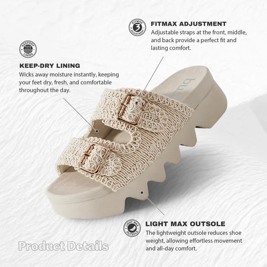 Clemmie - Beige Knit