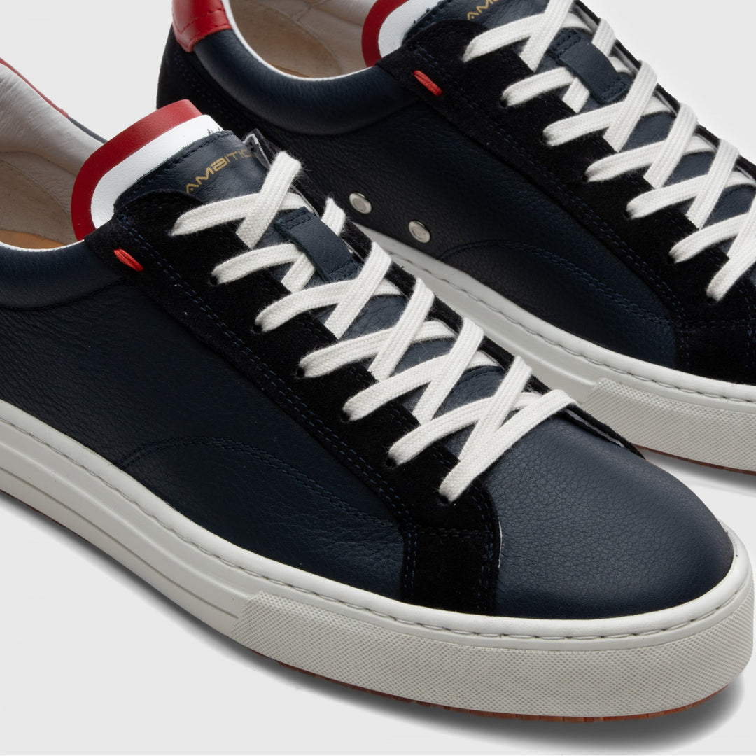 ANOPOLIS Lace Up Sneaker - Navy