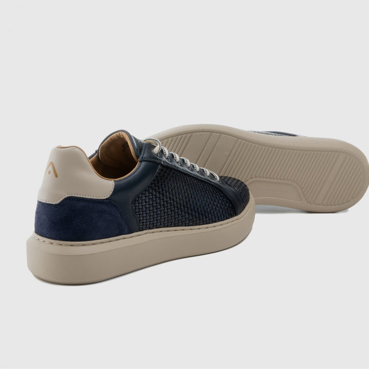 ECLIPSE Textured Sneaker Blue