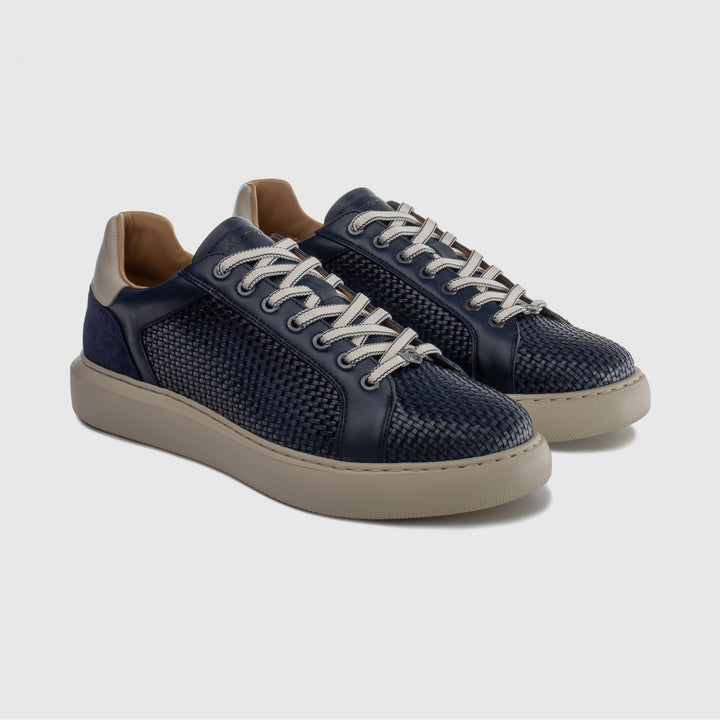 ECLIPSE Textured Sneaker Blue