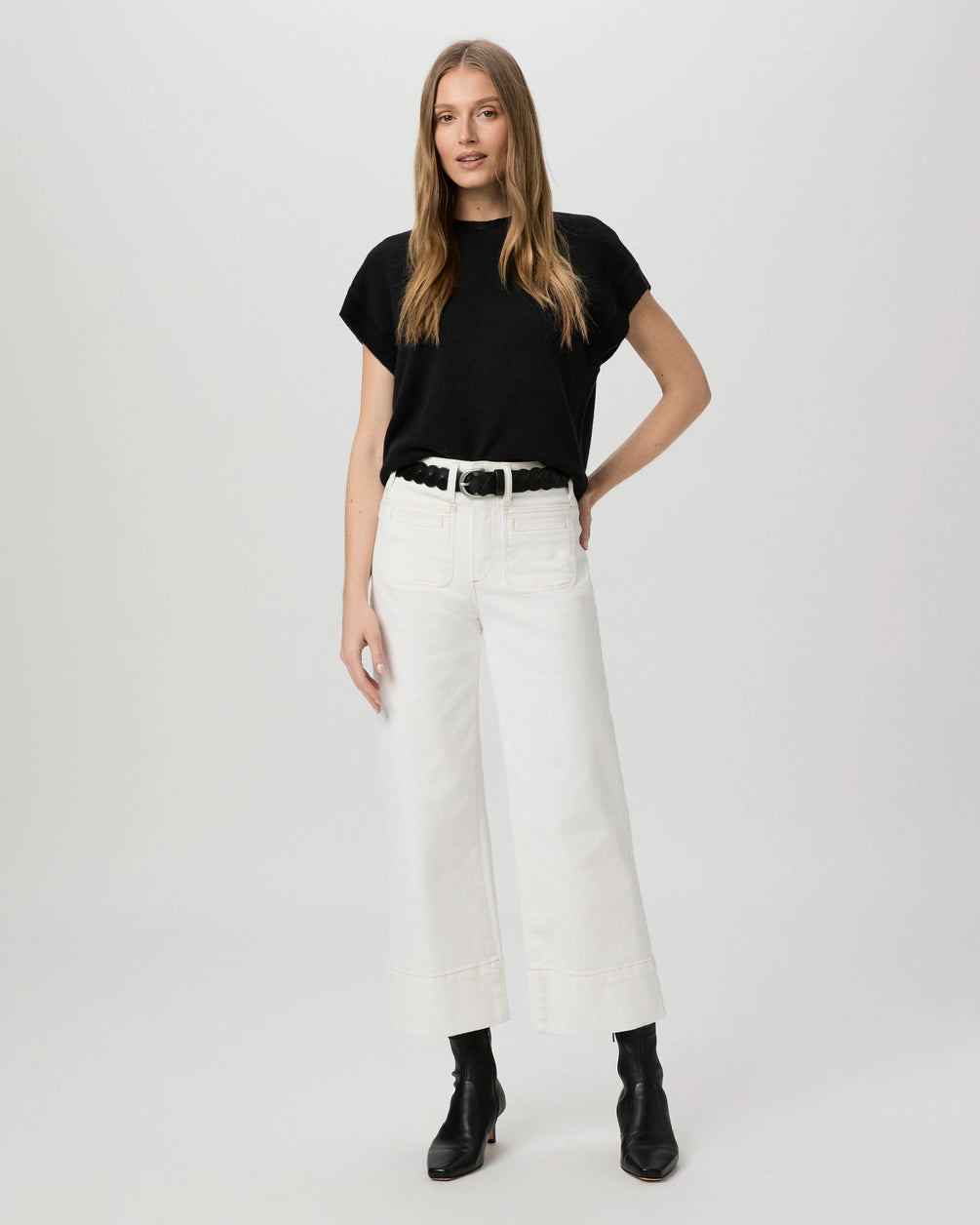 Anessa Wide Leg - Toasted Ecru