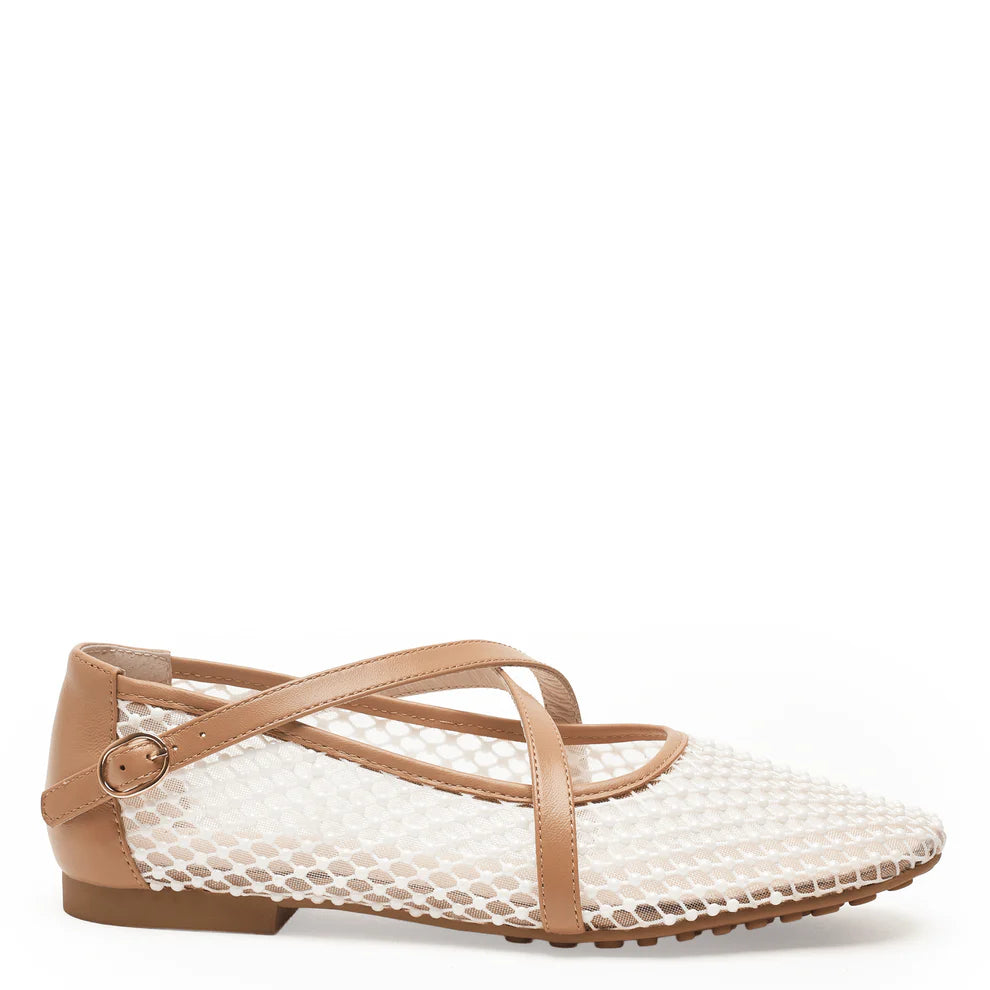 Mercy Mesh Dot Flats