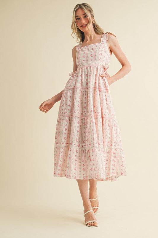 Blushing Blooms Midi