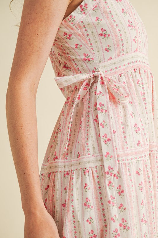 Blushing Blooms Midi