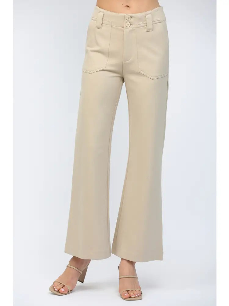 Sutton High-Rise Wide Leg Pant