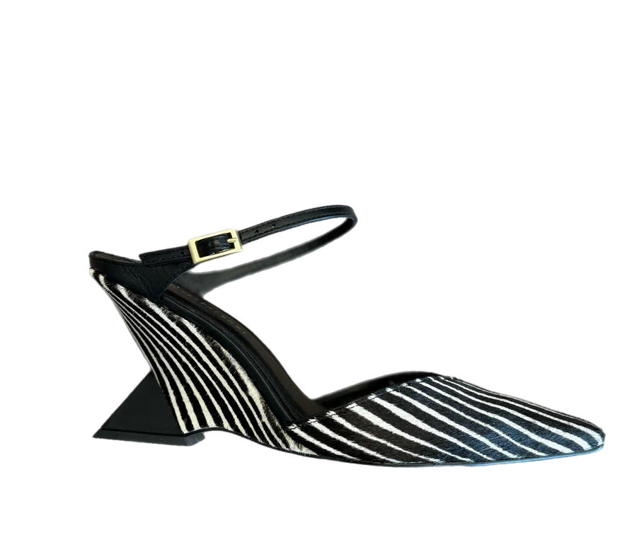 Paxton - Zebra Calf Hair