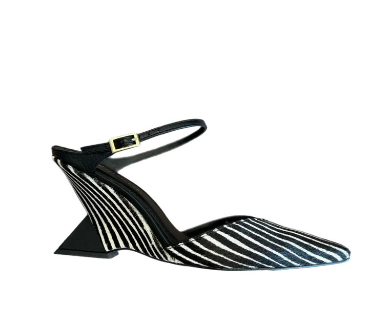 Paxton - Zebra Calf Hair