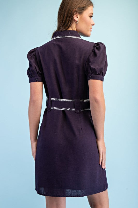 Linen Shirt Dress