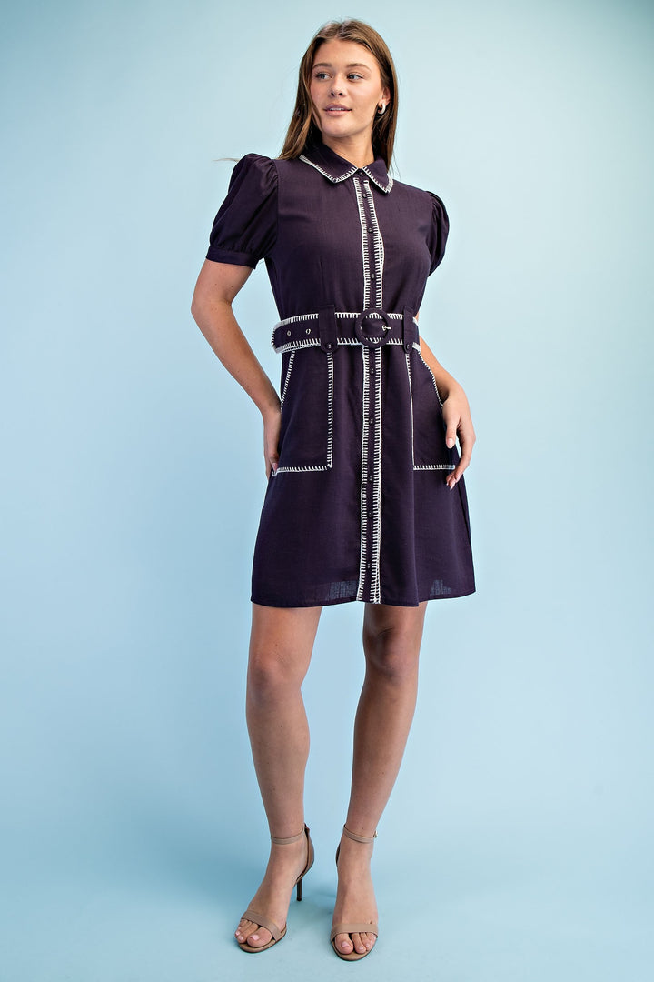 Linen Shirt Dress