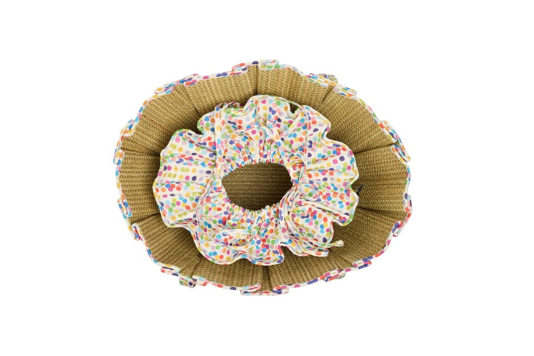 Polka Rainbow Midi Tropez Tote
