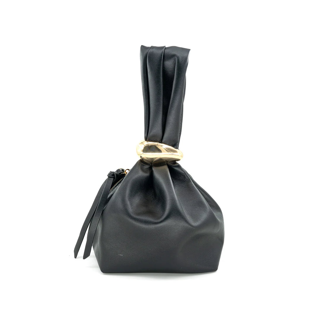Savona Knot Bag - Black