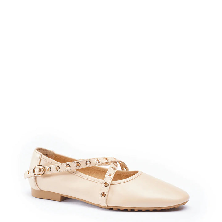 Mercy Nude Ballet Flats