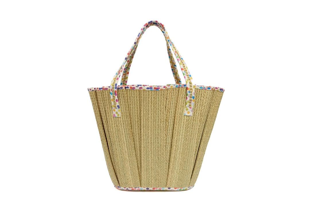 Polka Rainbow Midi Tropez Tote