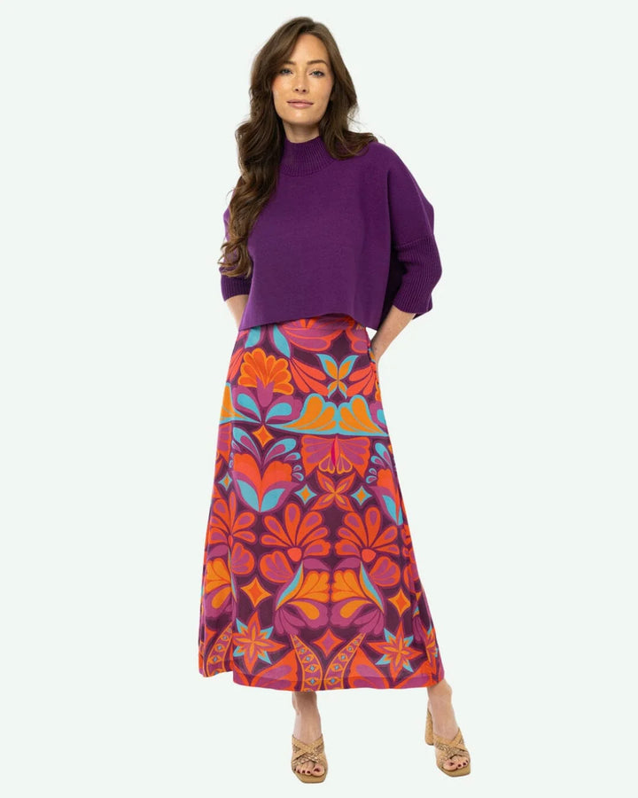 Tiffany Skirt - Purple
