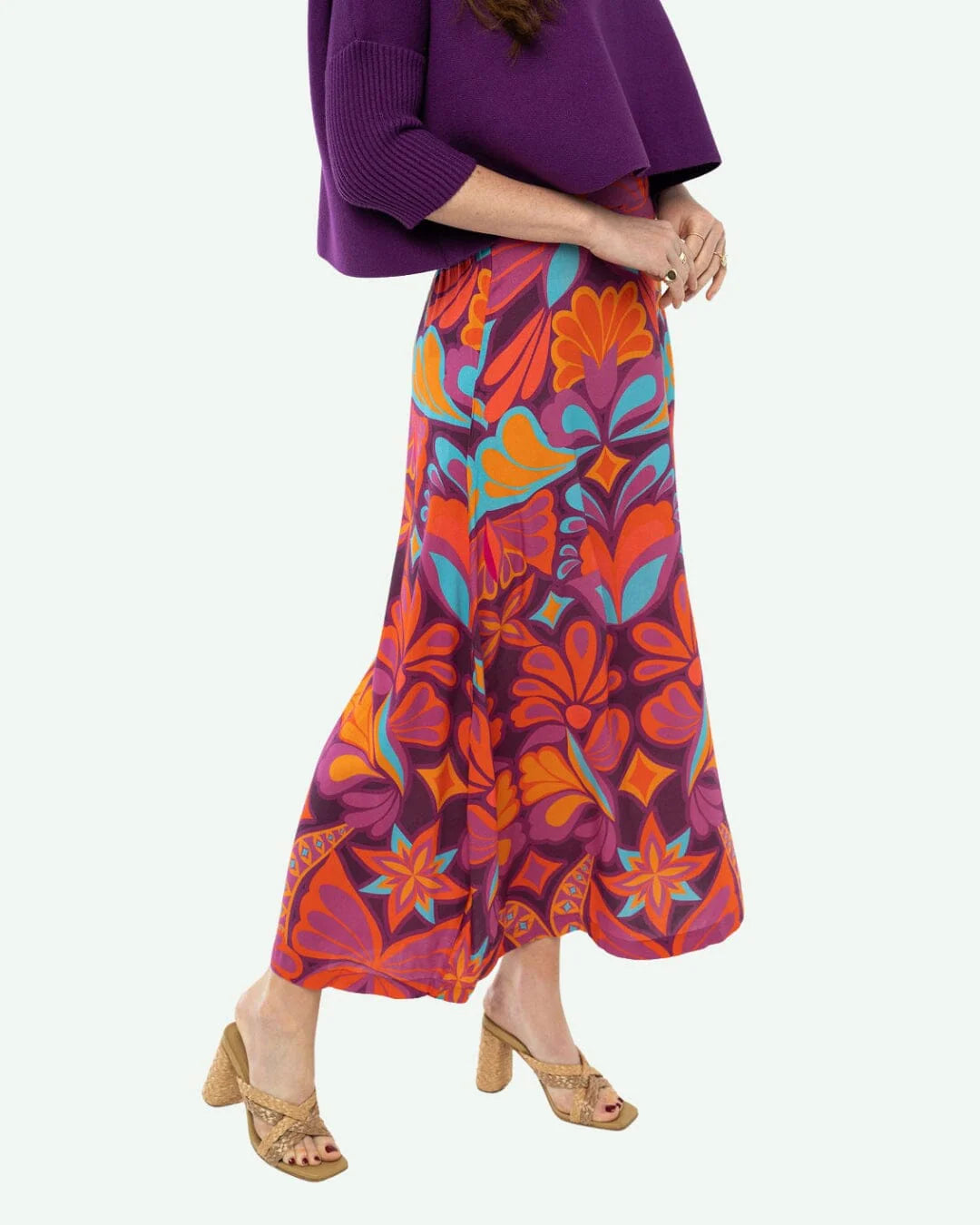 Tiffany Skirt - Purple