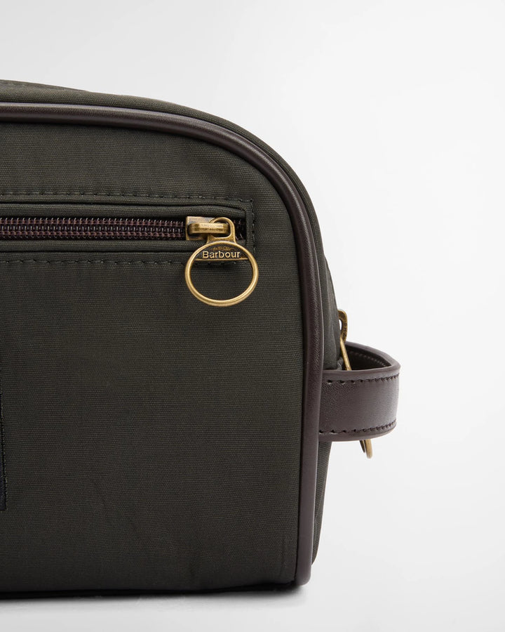 Waxed Washbag