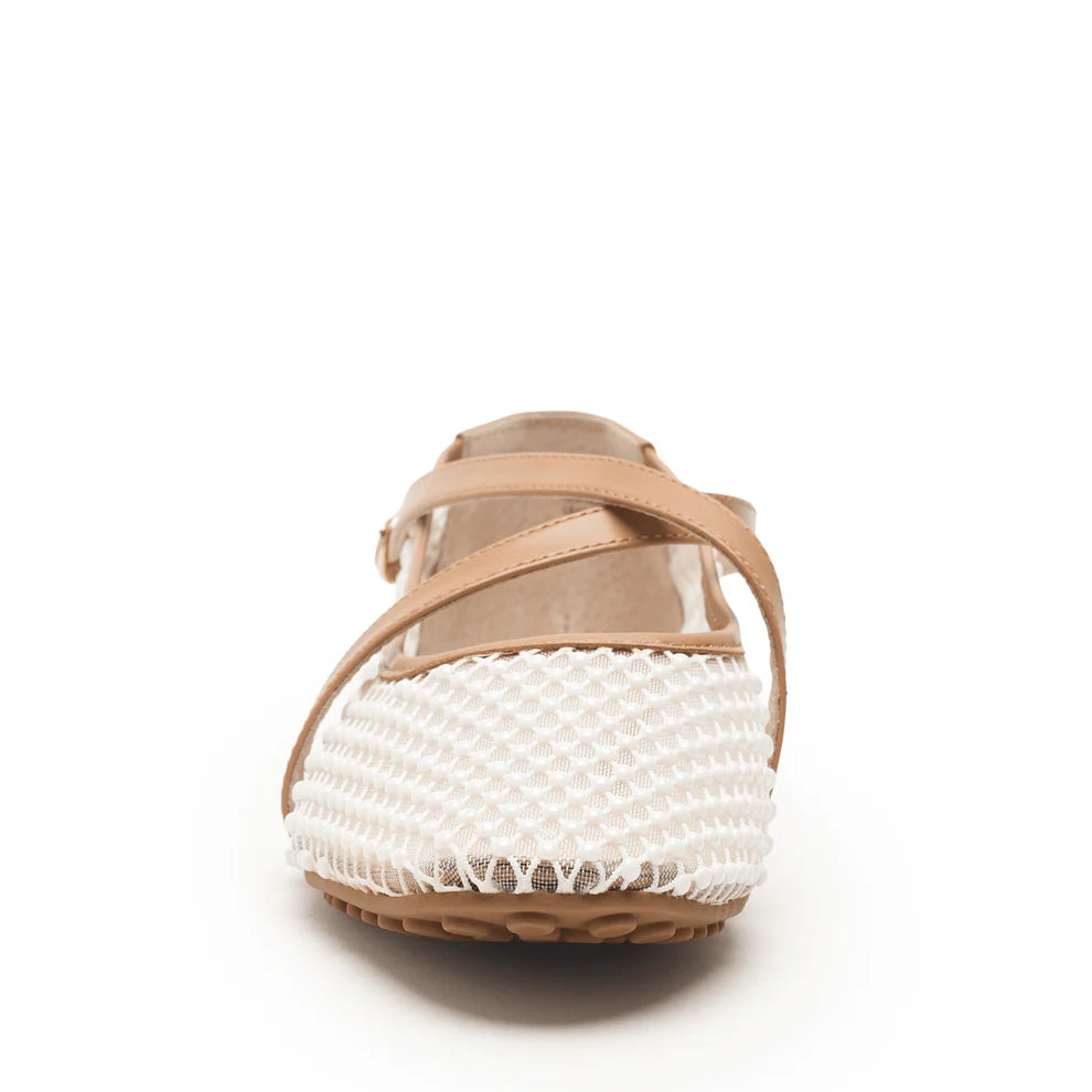 Mercy Mesh Dot Flats