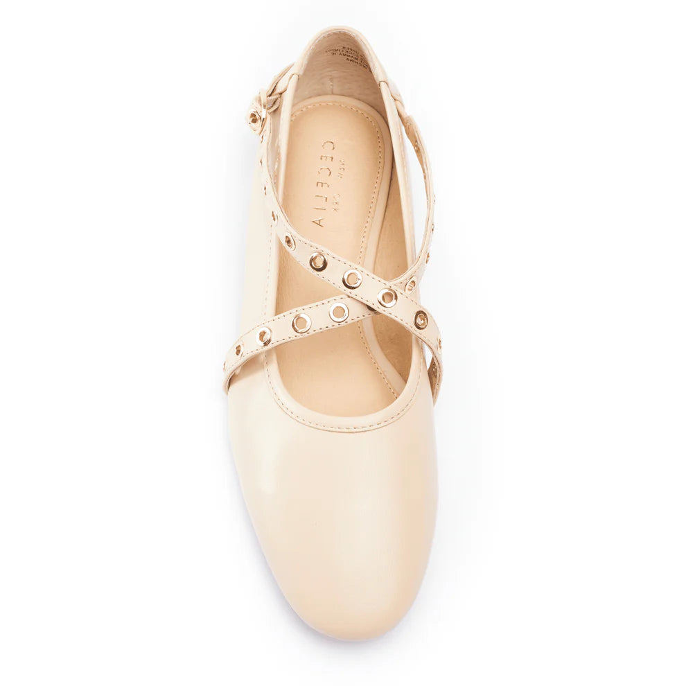 Mercy Nude Ballet Flats
