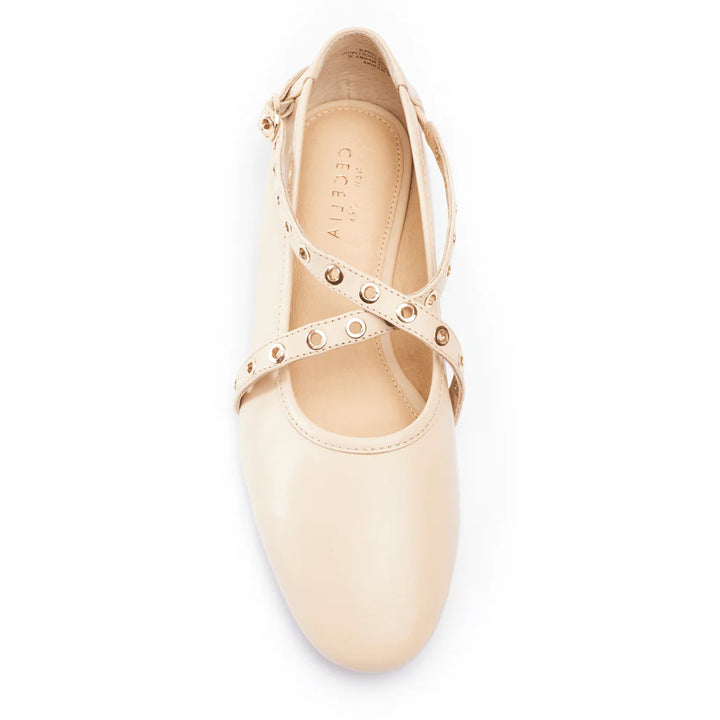 Mercy Nude Ballet Flats
