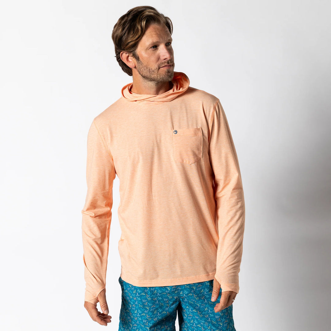 LS Windward Perf. Hoodie Copper