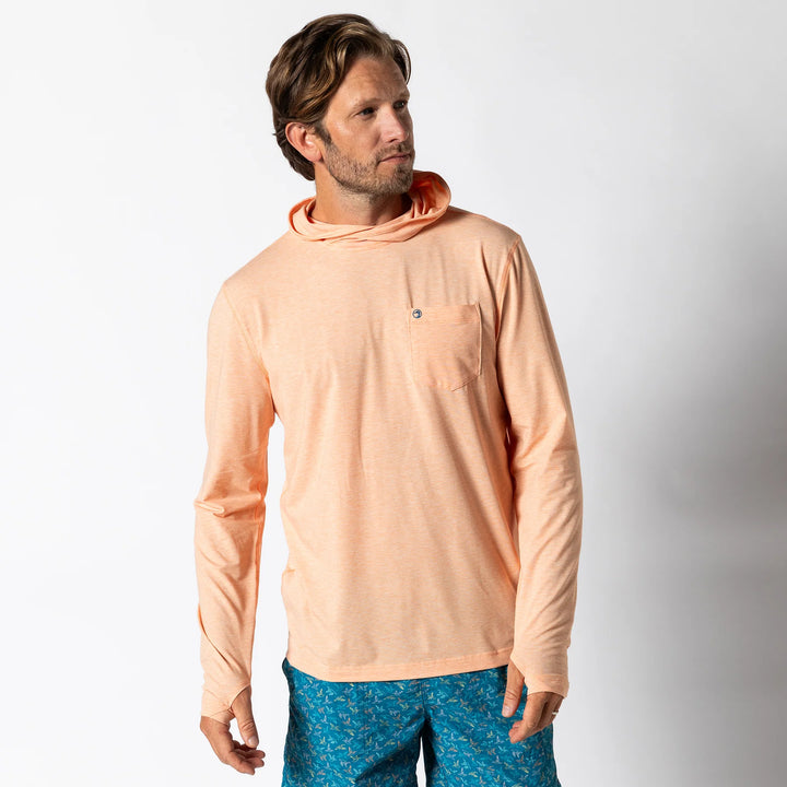 LS Windward Perf. Hoodie Copper