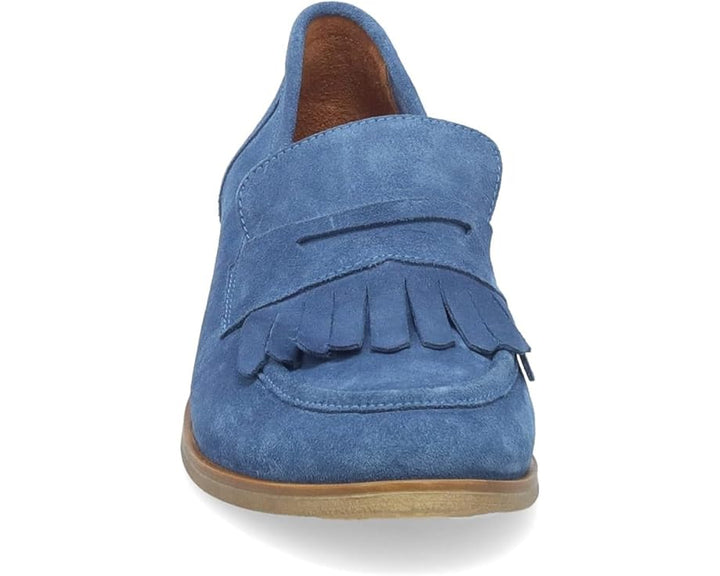 Ilona Blue Suede Loafer