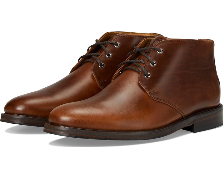 Old Row Oiled Saddle Leather Chukka Boots - Cigar