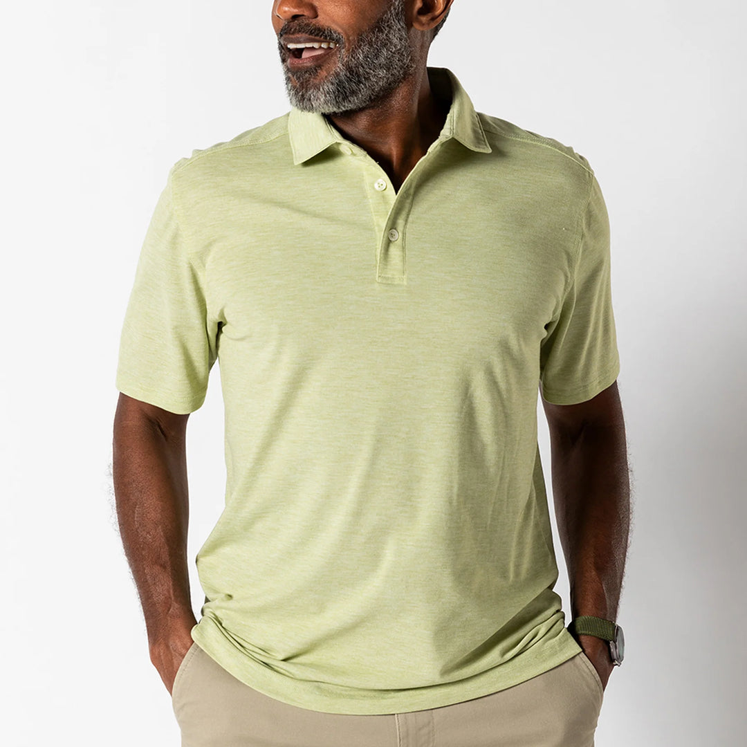 Summerford Perf Pique Polo Pear