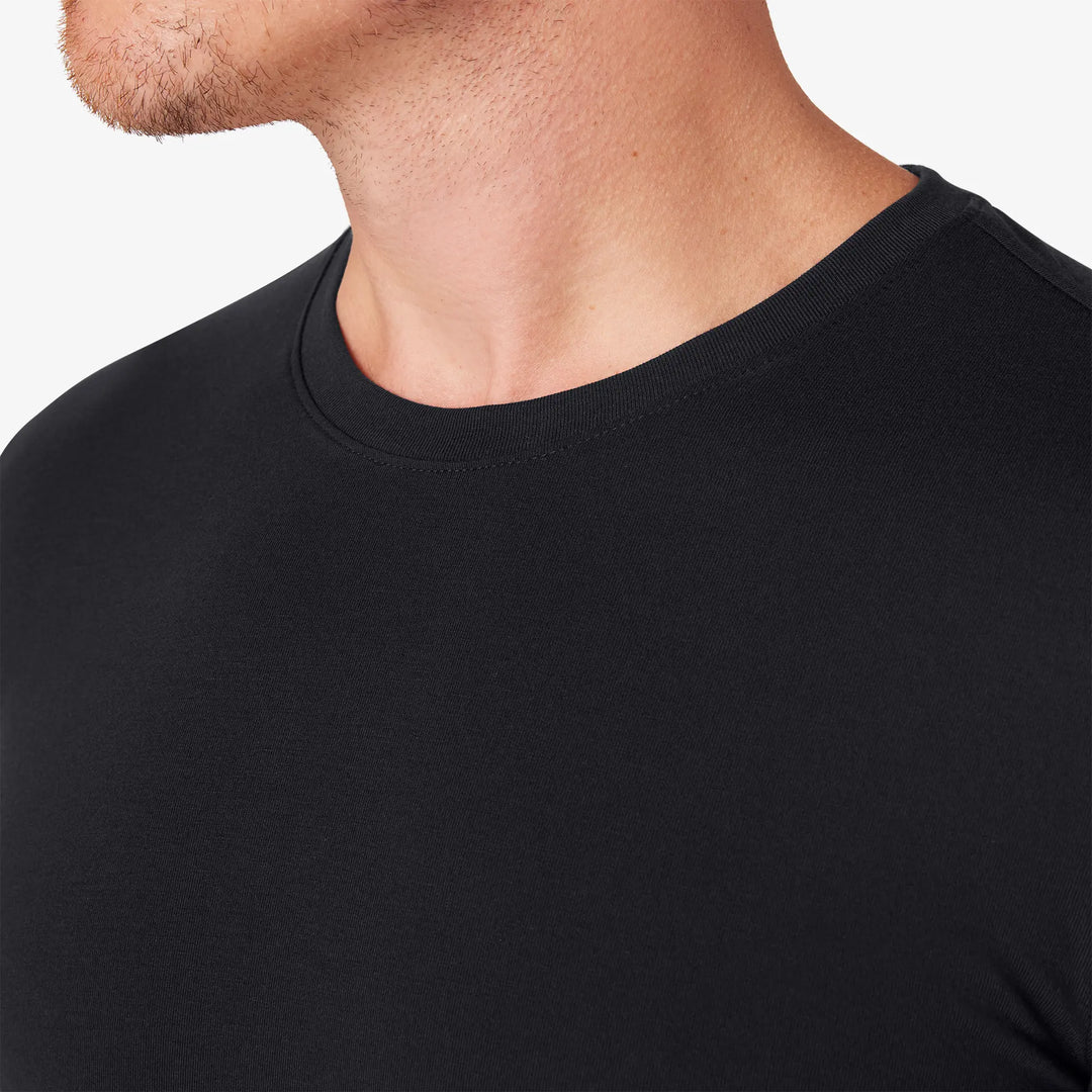 Two-Pack Short Sleeve T-Shirts - Black