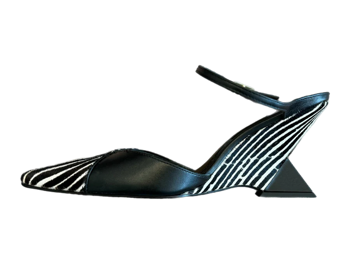 Paxton - Zebra Calf Hair