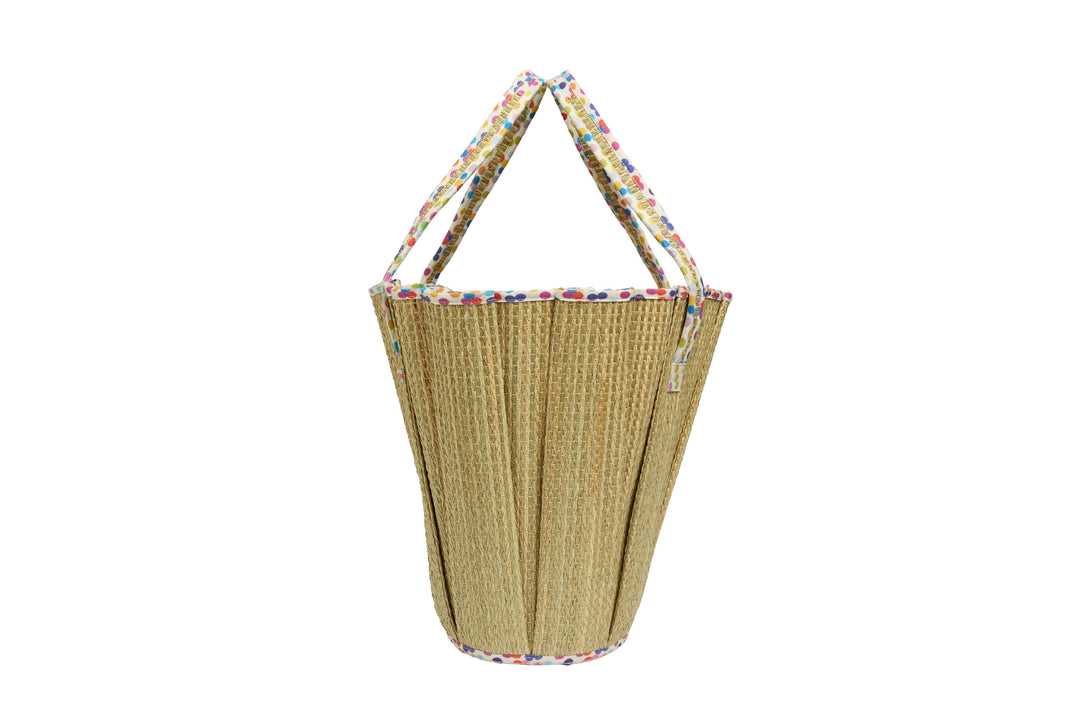 Polka Rainbow Midi Tropez Tote
