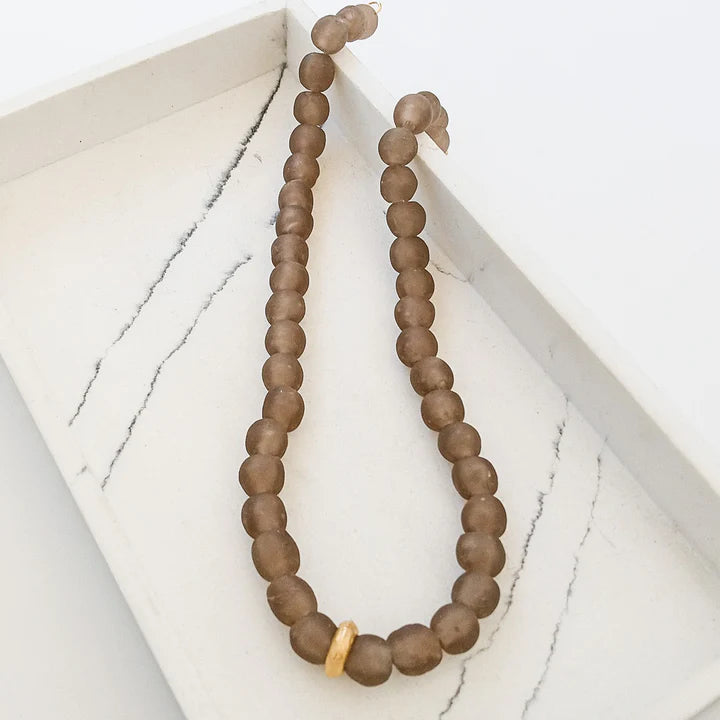 18" Glass Washer Necklace