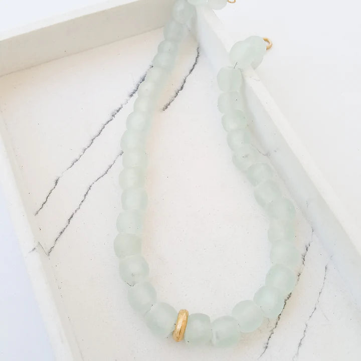 18" Glass Washer Necklace