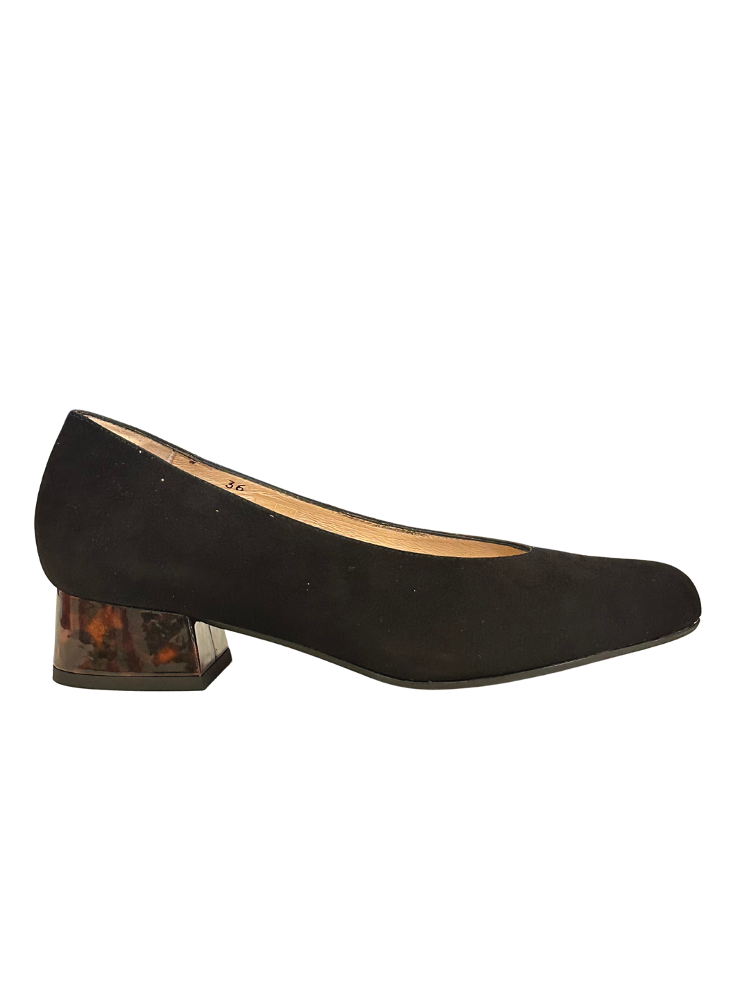 Black Suede Pump