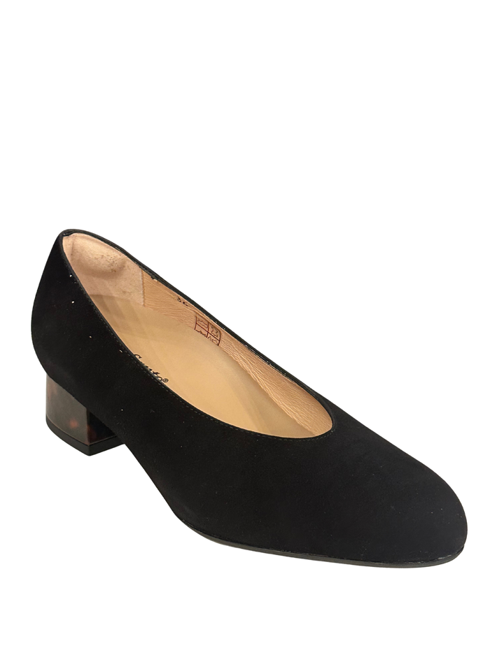 Black Suede Pump