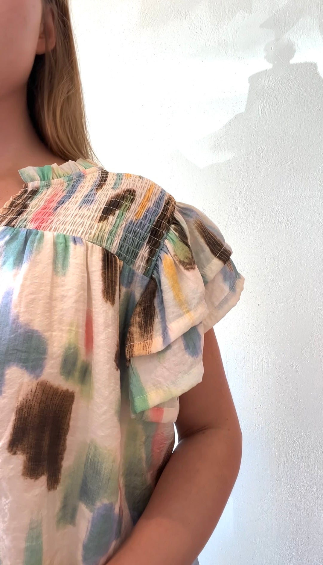 Watercolor Blouse
