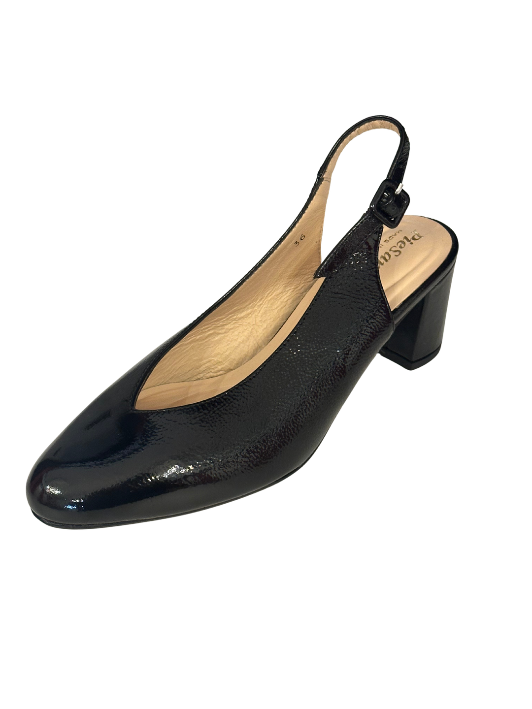 Black Patent Slingback