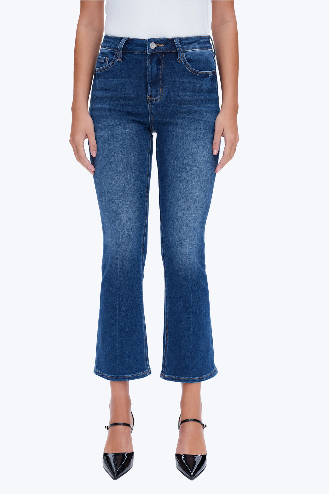 High Rise Bootcut Flare Denim