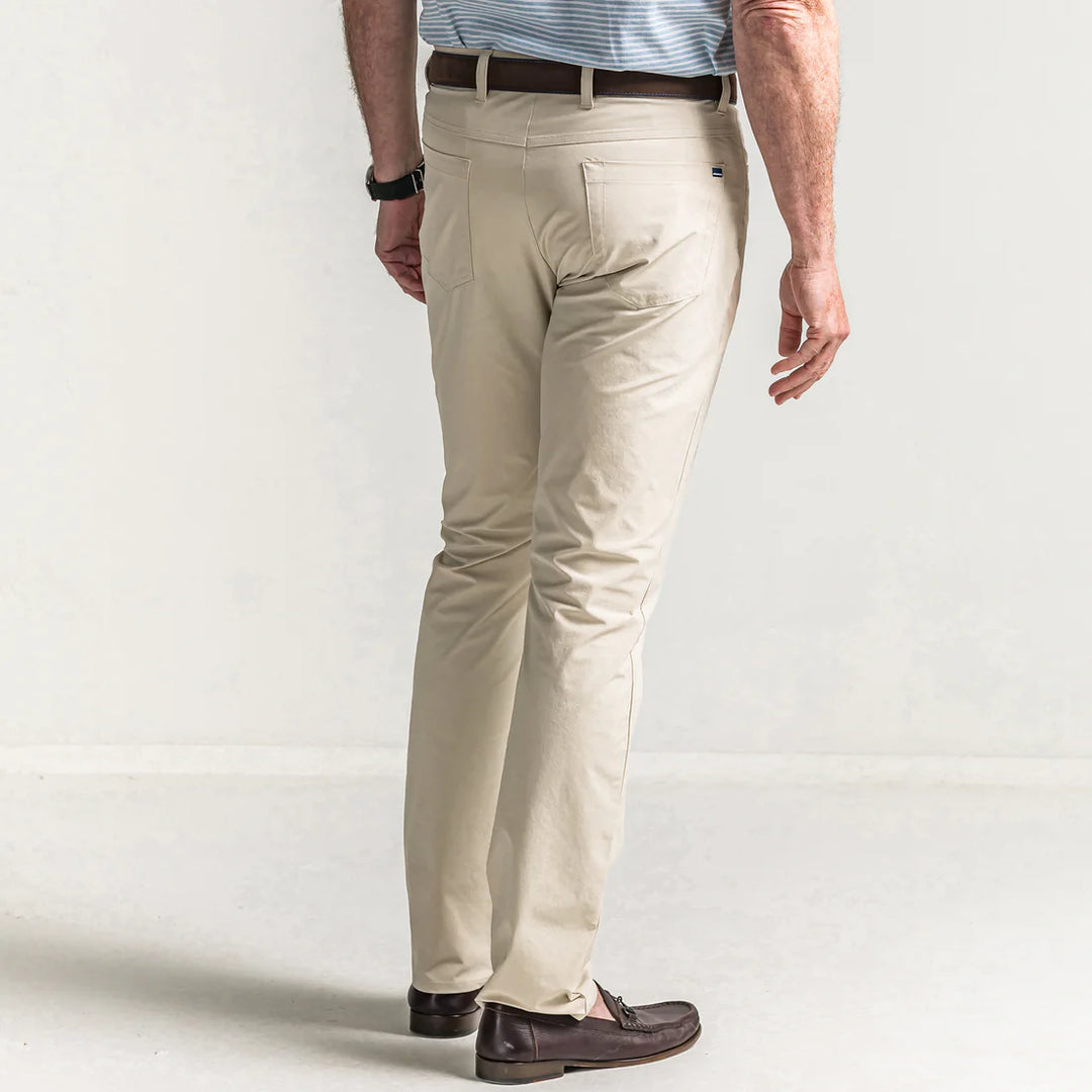 Harris Perf. 5-Pocket Pant Stone