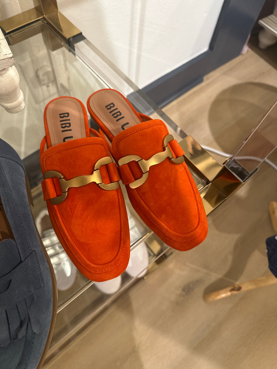 Vela Loafer - Orange Suede