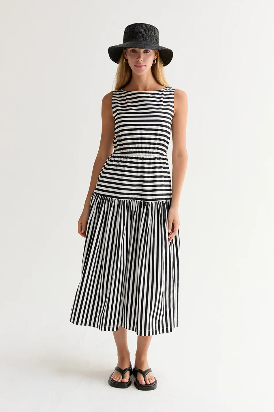 Junie Cotton Blend Dress