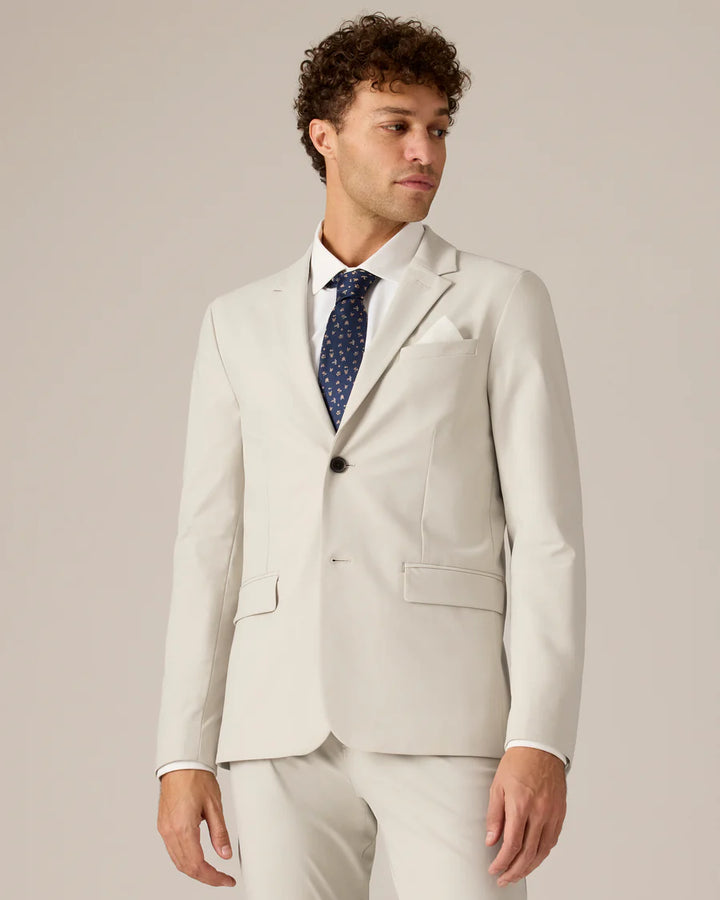 Commuter Blazer - Slim Fit Stone
