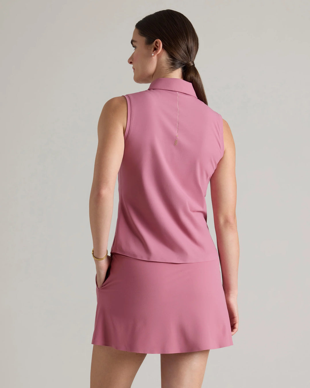 Course To Court Sleeveless Polo