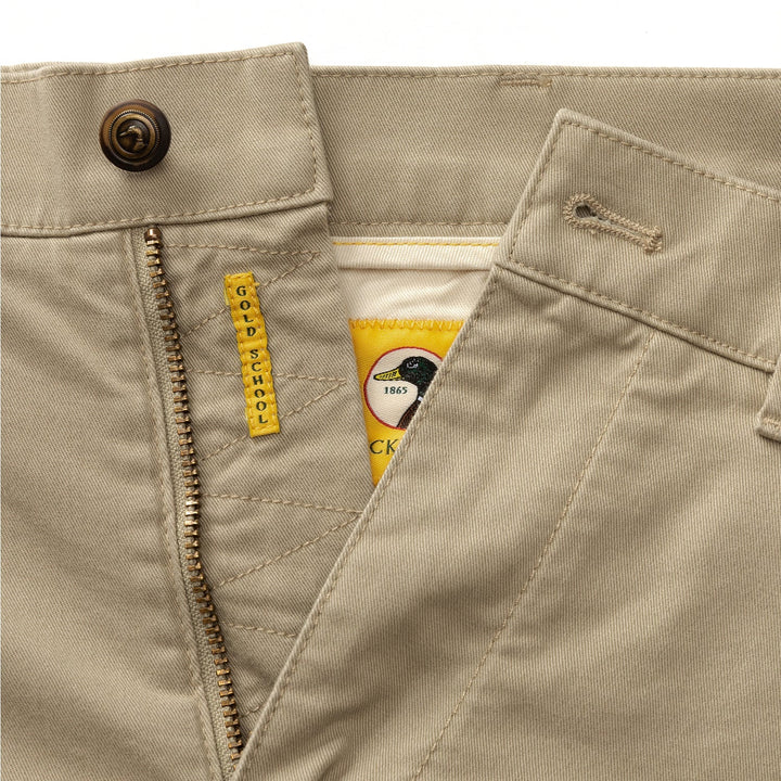 Gold School Chino Short Khaki