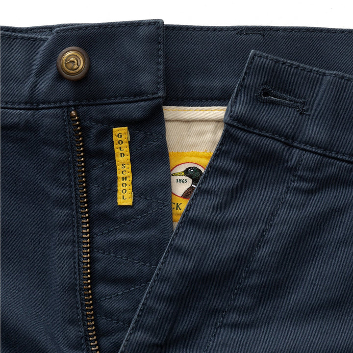 Duck Head 7" Gold School Chino Short Navy