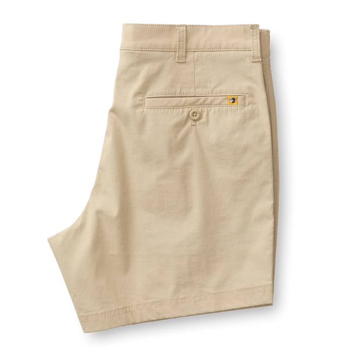 Duck Head 6" Harbor Perf. Short Stone
